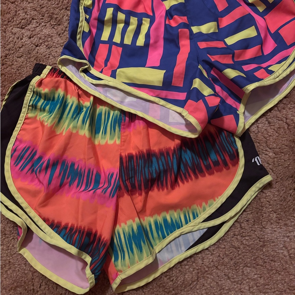 Colorful Women's Athletic Shorts